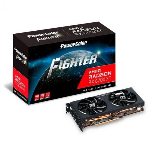 powercolor fighter amd radeon rx 6700xt 12gb gddr6