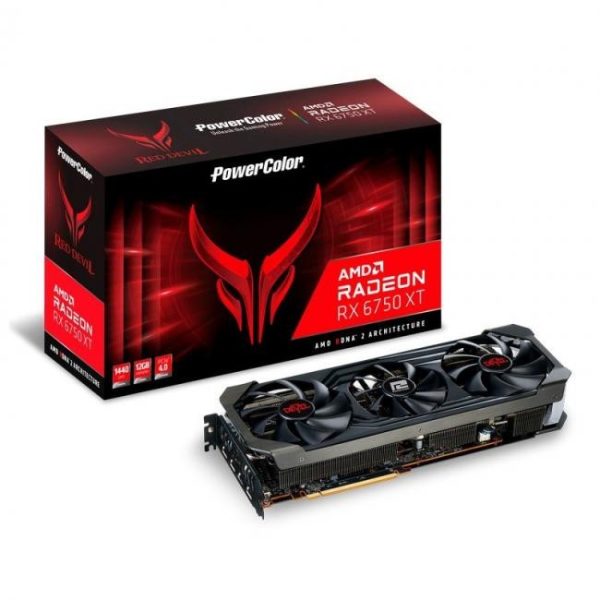 powercolor red devil amd radeon rx 6750xt 12gb gddr6 6