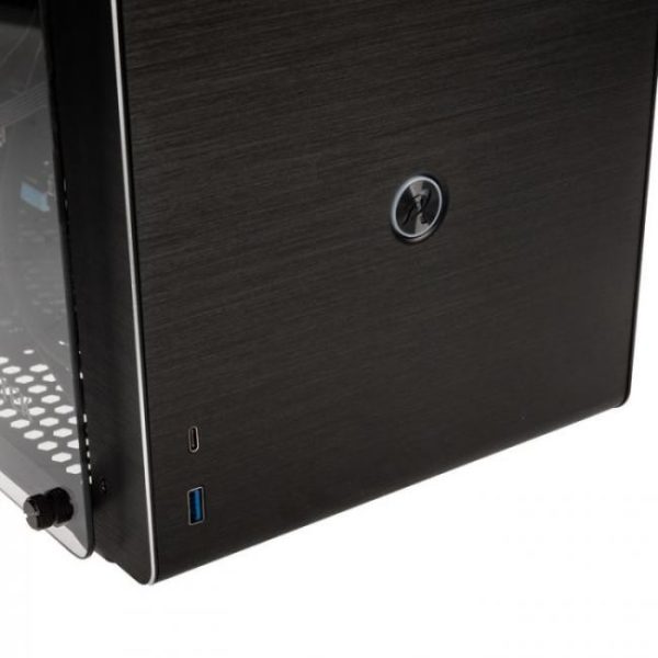 raijintek ophion m evo tgs tempered glass negra 4
