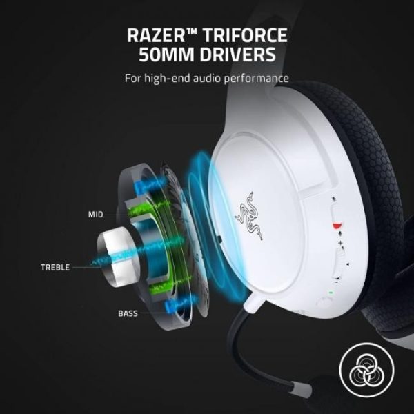 razer kaira x auriculares gaming para xbox blancos 8