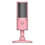 Razer Seiren X Quartz Microphone Pink streaming condenser
