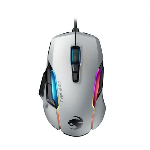 roccat kone aimo remastered rgba gaming blanco