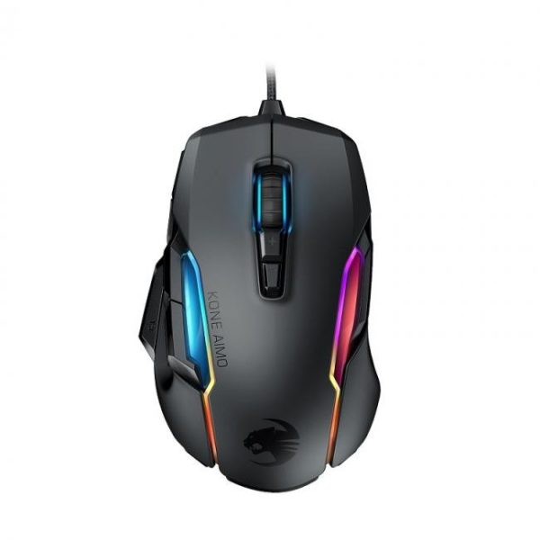 roccat kone aimo remastered rgba gaming negro