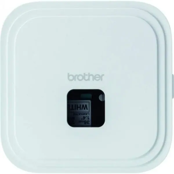 rotuladora electrica portatil brother p touch cube blanca 2