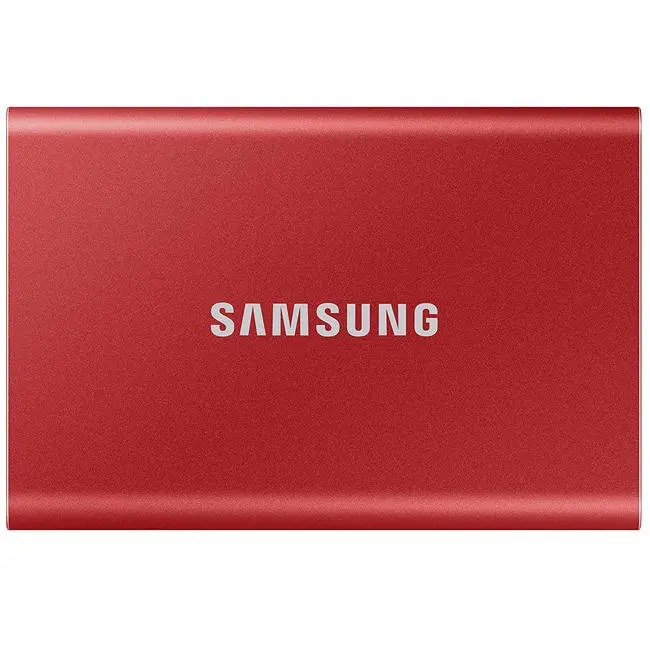 samsung portable ssd t7 1tb usb 32 rojo