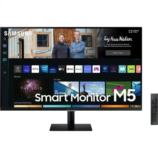samsung smart monitor m5 ls27bm500euxen 27 led fullhd 6