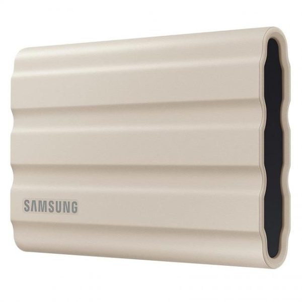 samsung ssd portatil t7 2tb shield beige 12