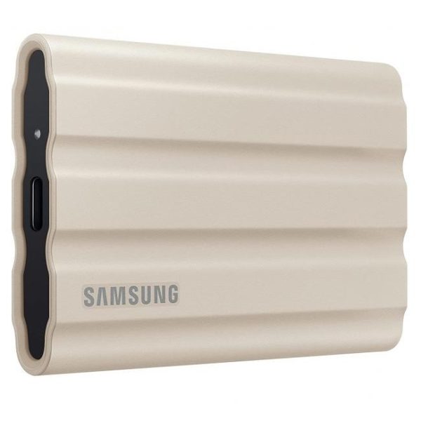 samsung ssd portatil t7 2tb shield beige 15