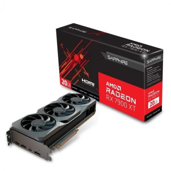 sapphire amd radeon rx 7900 xt gaming 20gb gddr6