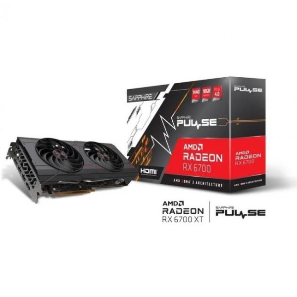 sapphire pulse amd radeon rx 6700 oc 10gb gddr6 6