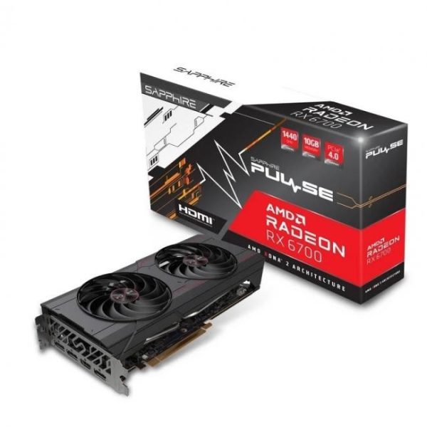 sapphire pulse amd radeon rx 6700 oc 10gb gddr6