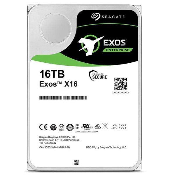 seagate exos x18 35 16tb sata3