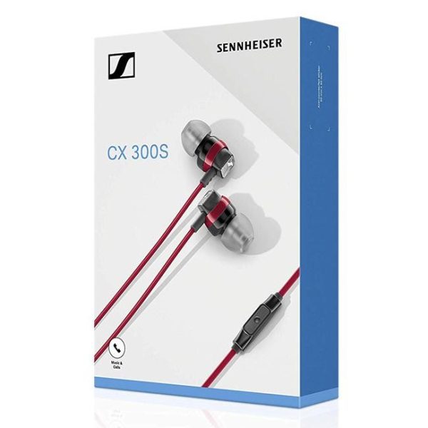 sennheiser cx 300s rojo 1