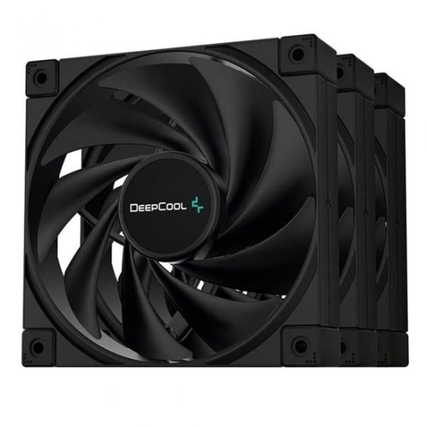 set 3 ventiladores deepcool fk120 120mm 7