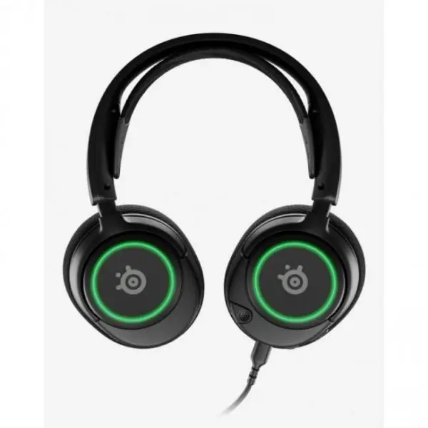 steelseries arctis nova 3 auriculares gaming rgb pcps4ps5switch negros 9