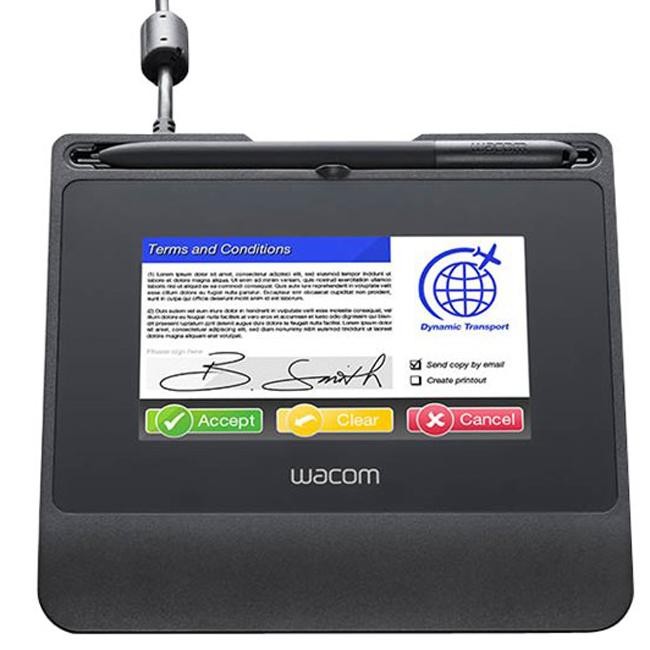 tableta digital wacom signature stu 540 ch2