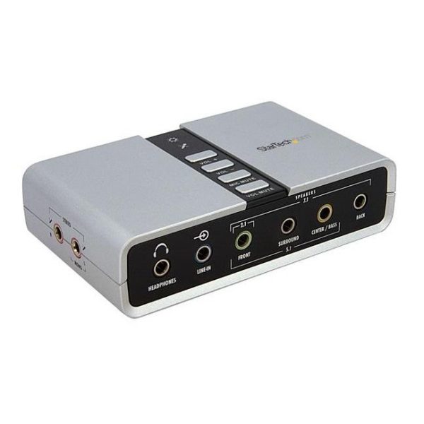 tarjeta de sonido startech usb 71