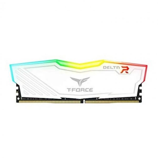 team group delta rgb ddr4 3200 pc4 25600 16gb 2x8gb cl16 blanco 2