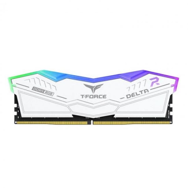 team group delta white rgb ddr5 6400mhz 32gb 2x16gb cl40 1