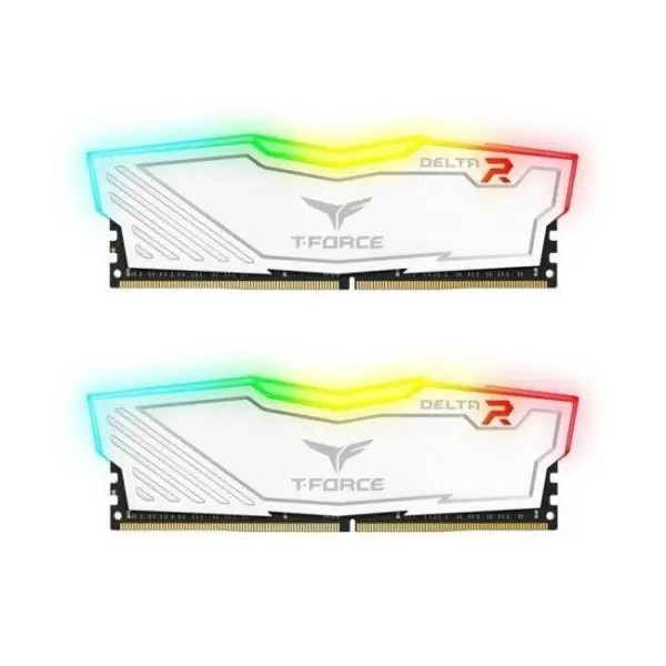 team group t force delta blanco ddr4 3600mhz 16gb 2x8gb cl18