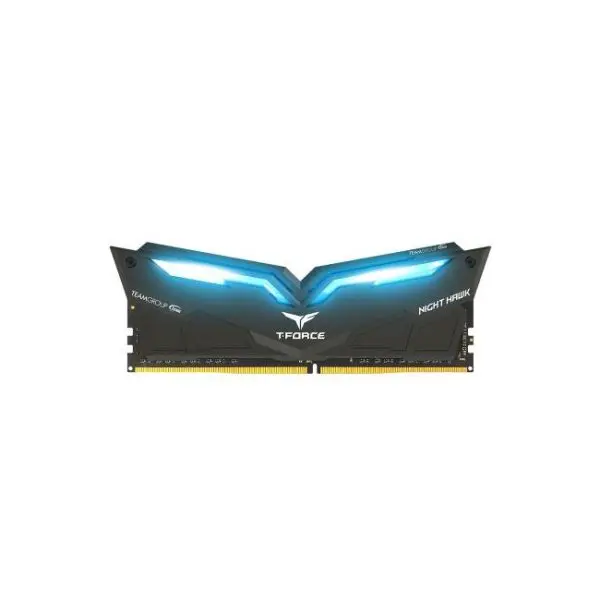 team group t force nighthawk led azul ddr4 3200mhz 16gb 2x8gb cl16