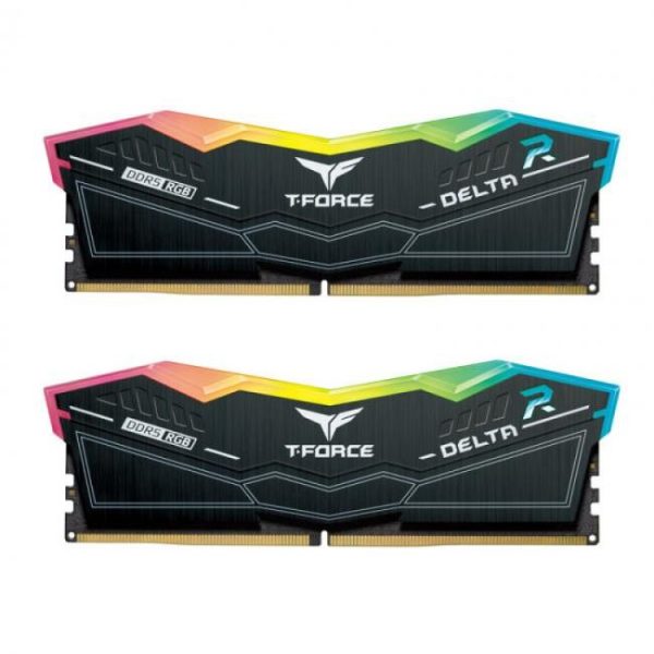 teamgroup delta rgb 32gb 2x16gb ddr5 pc5 49600c38 6200mhz negro