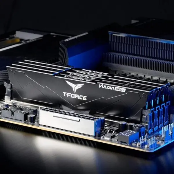 teamgroup t force vulcan ddr5 32gb 2x16gb 5200 mhz cl40 negro 5