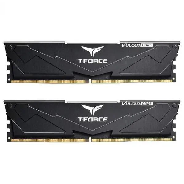 teamgroup t force vulcan ddr5 32gb 2x16gb 5200 mhz cl40 negro