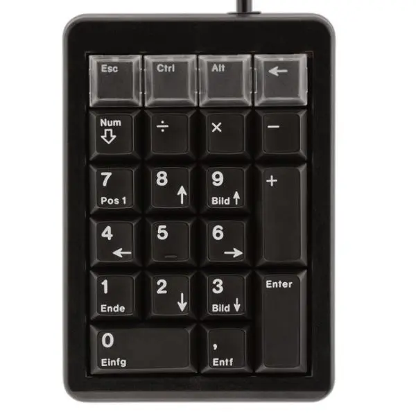 teclado cherry numerico g84 4700 negro