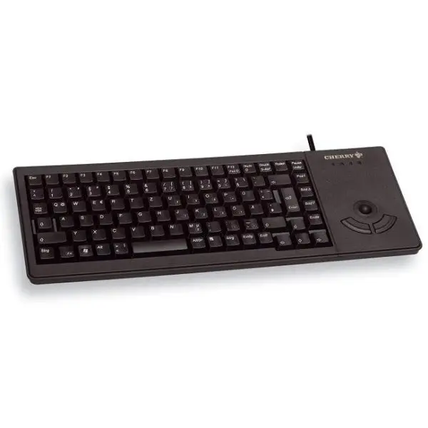 teclado cherry xs trackball negro 1