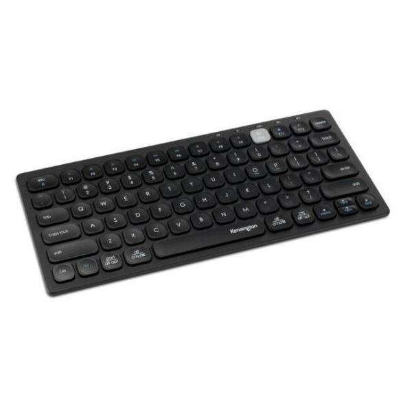 teclado compacto kensington multidispositivo dual wireless negro