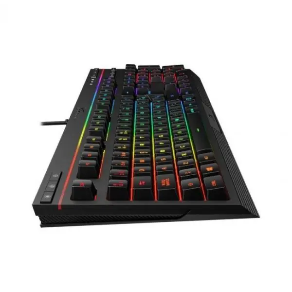 teclado gaming hyperx alloy core rgb retroiluminado negro 10