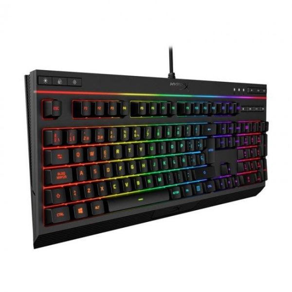 teclado gaming hyperx alloy core rgb retroiluminado negro 7