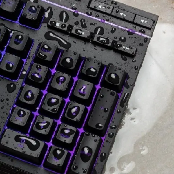 teclado gaming hyperx alloy core rgb retroiluminado negro 8