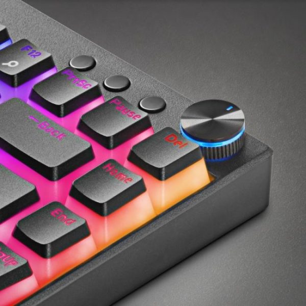 teclado mecanico inalambrico mars gaming mkcloud rgb negro switch rojo 13