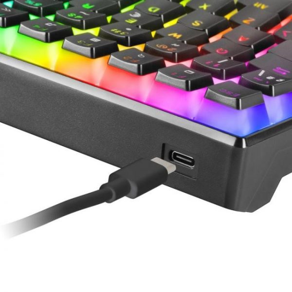 teclado mecanico mars gaming mkultra negro switch azul 3
