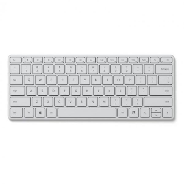 teclado microsoft designer compact glaciar