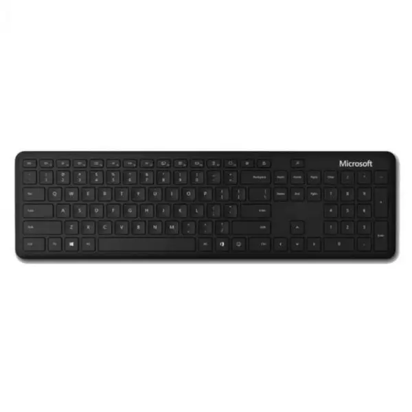 teclado microsoft qsz 00024 bluetooth inalambrico negro
