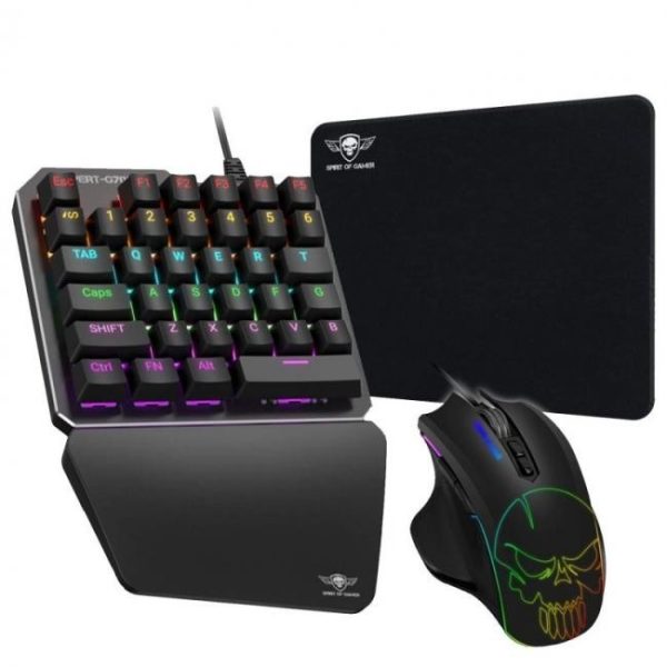 teclado raton alfombrilla spirit of gamer xpert g700