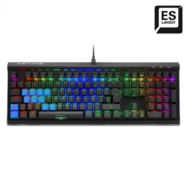 teclado sharkoon sgk60 rgb brown switch 3