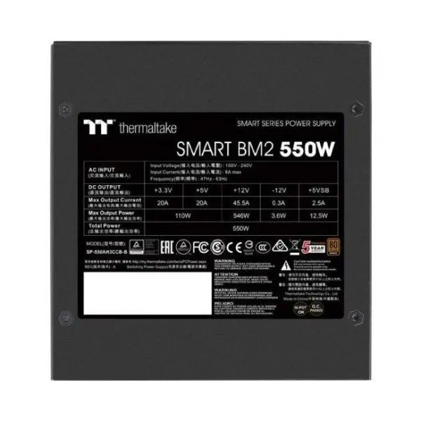 thermaltake smart bm2 550w 80 plus bronze semi modular 1