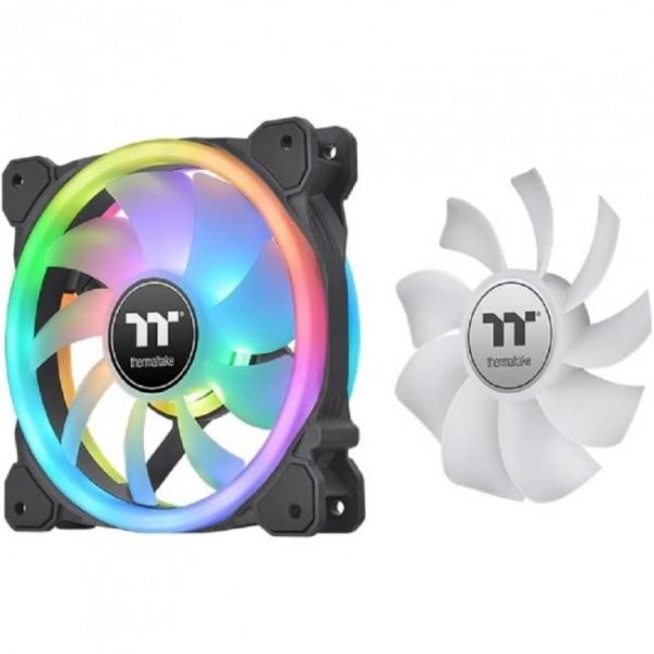 thermaltake swafan 14 rgb paquete de 3 ventiladores 140mm 1