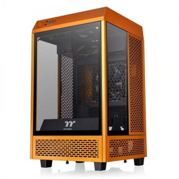 thermaltake the tower 100 mini chassis dorada 5