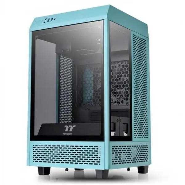 thermaltake the tower 100 turquoise 4