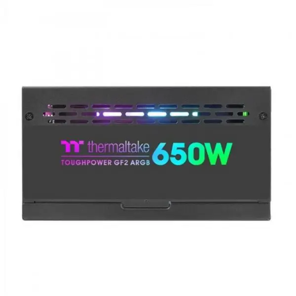 thermaltake toughpower gf2 argb 650w premium edition 80 plus gold 1