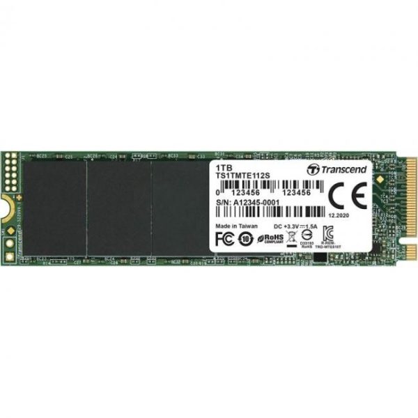 transcend 112s 1tb ssd m2 3d nand nvme pcie 30 3