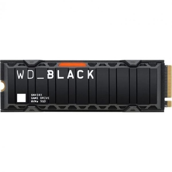 wd black sn850x ssd 1tb m2 2280 pcie gen4 nvme heatsink 6