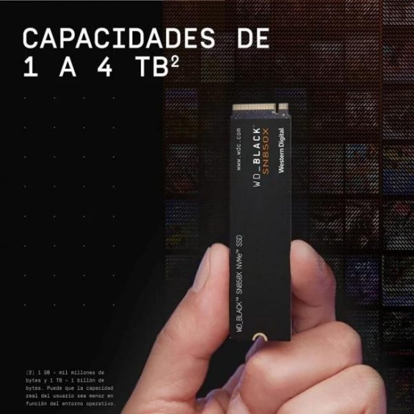 wd black sn850x ssd 2 tb m2 2280 pcie gen4 nvme 9