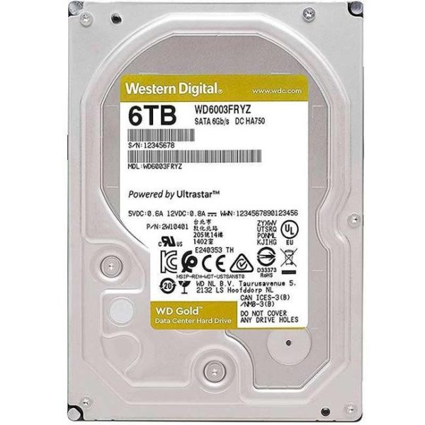 wd gold enterprise class 35 6tb sata3