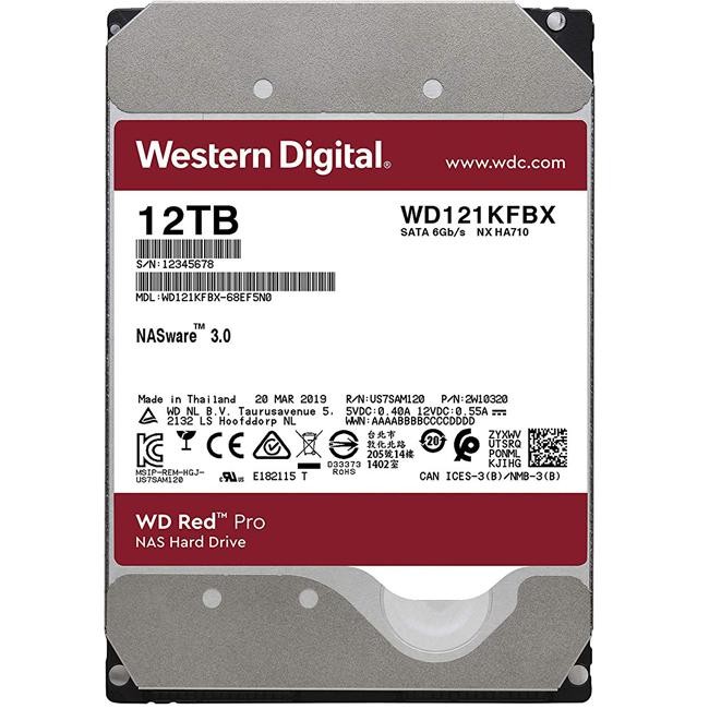 wd red pro 35 12tb sata3